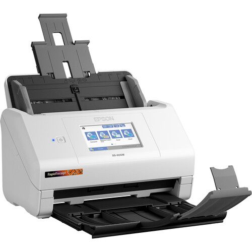 Epson RR-600W RapidReceipt Wireless Receipt and Desktop Document Scanner - White by Epson - Refurbished - Very Good condition - US$601.99