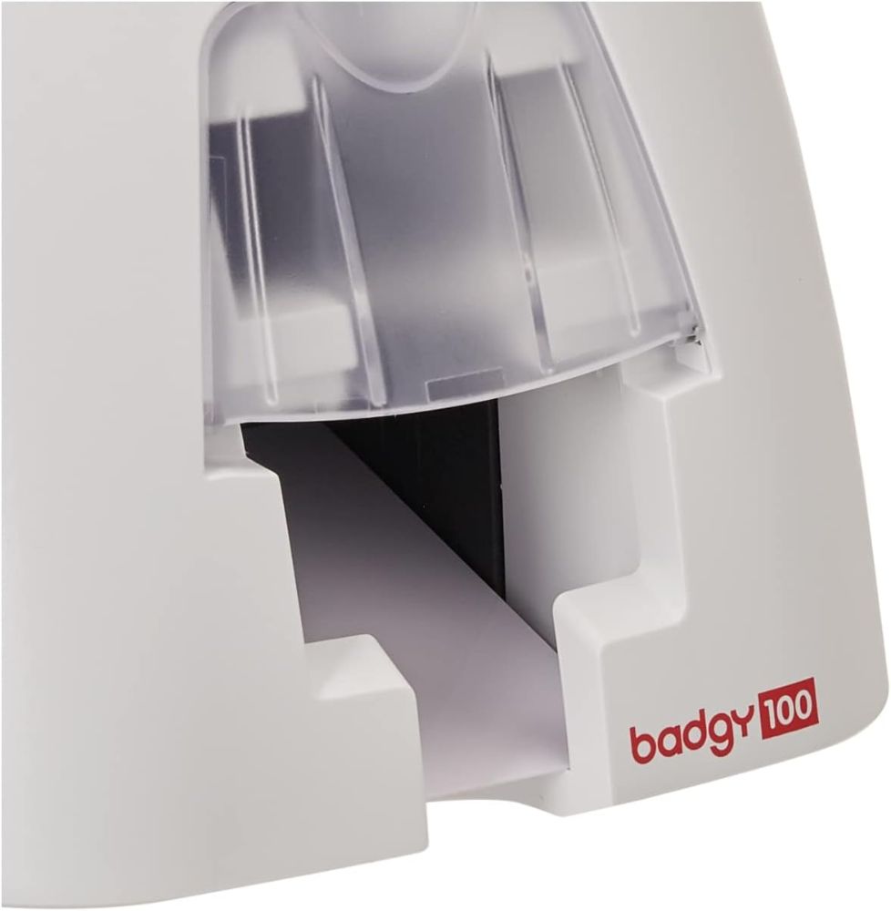 Evolis Badgy100 Color Plastic Card Printer - Black by Evolis - Image 3