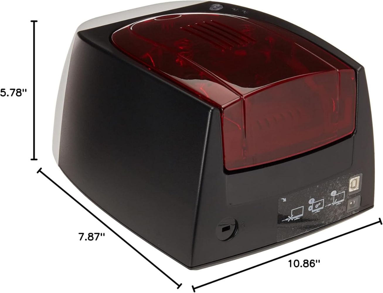 Evolis Badgy100 Color Plastic Card Printer - Black by Evolis - Image 5