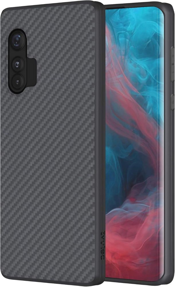Evutec Aramid Fiber Phone Case for Motorola Edge+ (2020) - Black by Evutec - Refurbished - Brand New condition - US$9.43