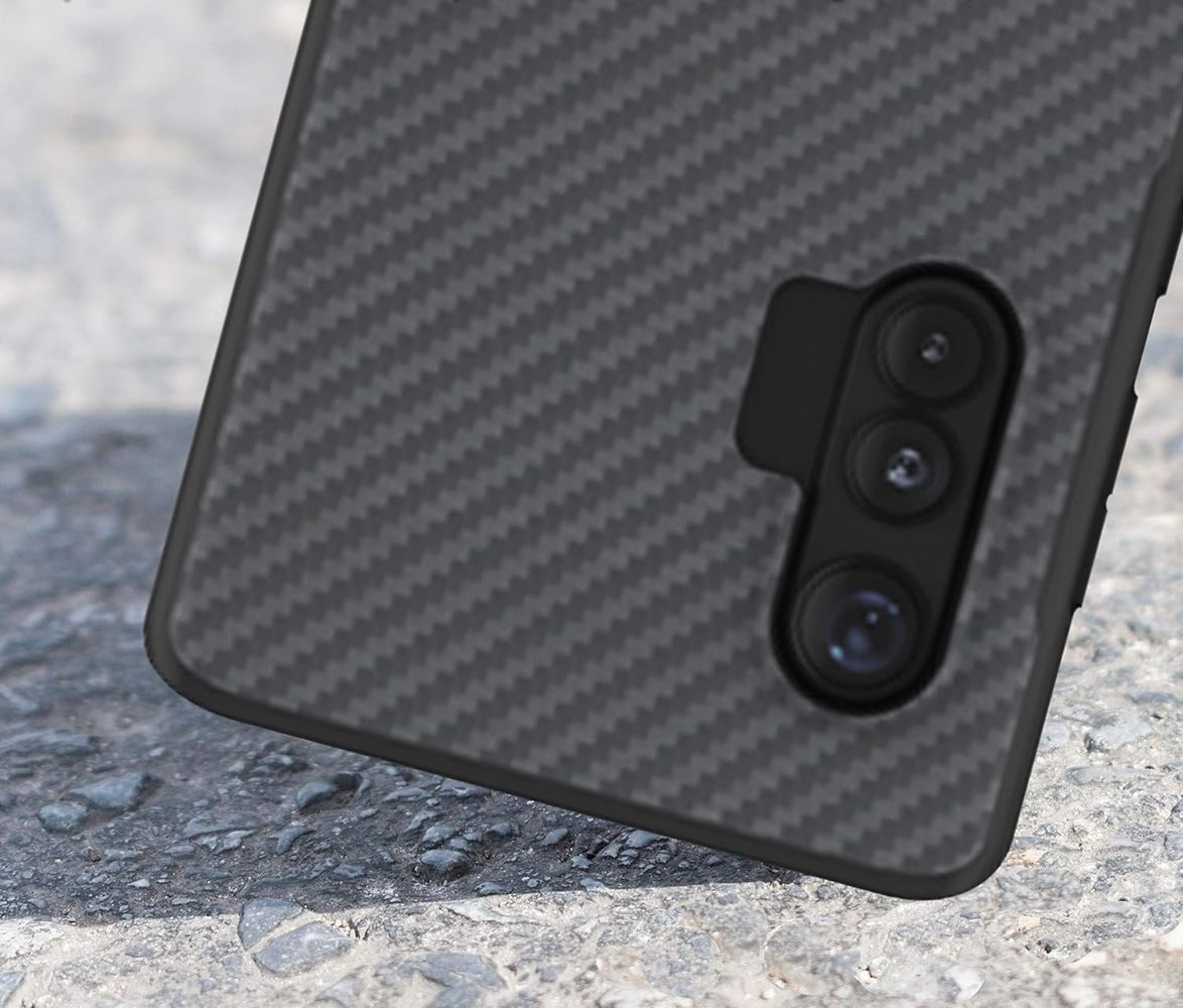 Evutec Aramid Fiber Phone Case for Motorola Edge+ (2020) - Black by Evutec - Refurbished - Brand New condition - Image 4