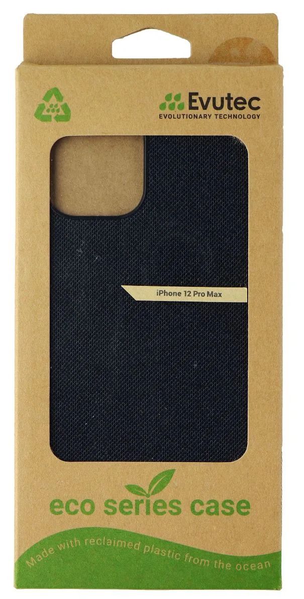 Evutec Eco Series Case for Apple iPhone 12 Pro Max - Black by Evutec - Refurbished - Brand New condition - US$13.93