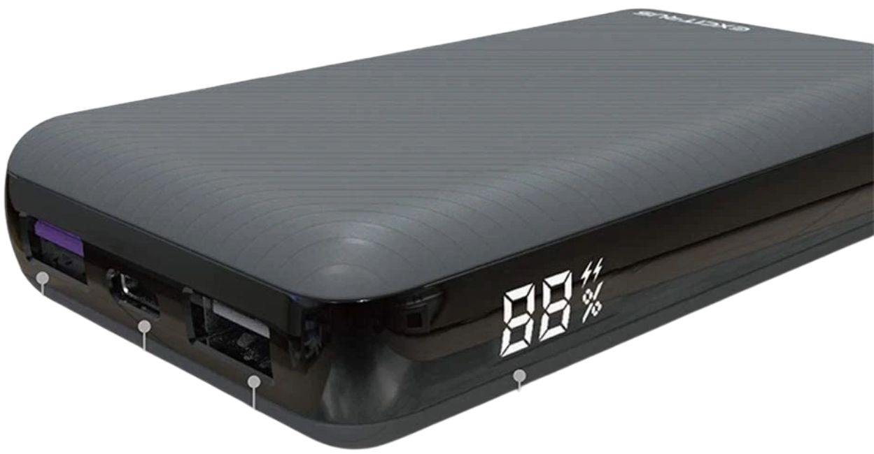 EXCITRUS 9600mAh 45W Power Bank (PD-45960) - Black by EXCITRUS - Refurbished - Very Good condition - Image 2