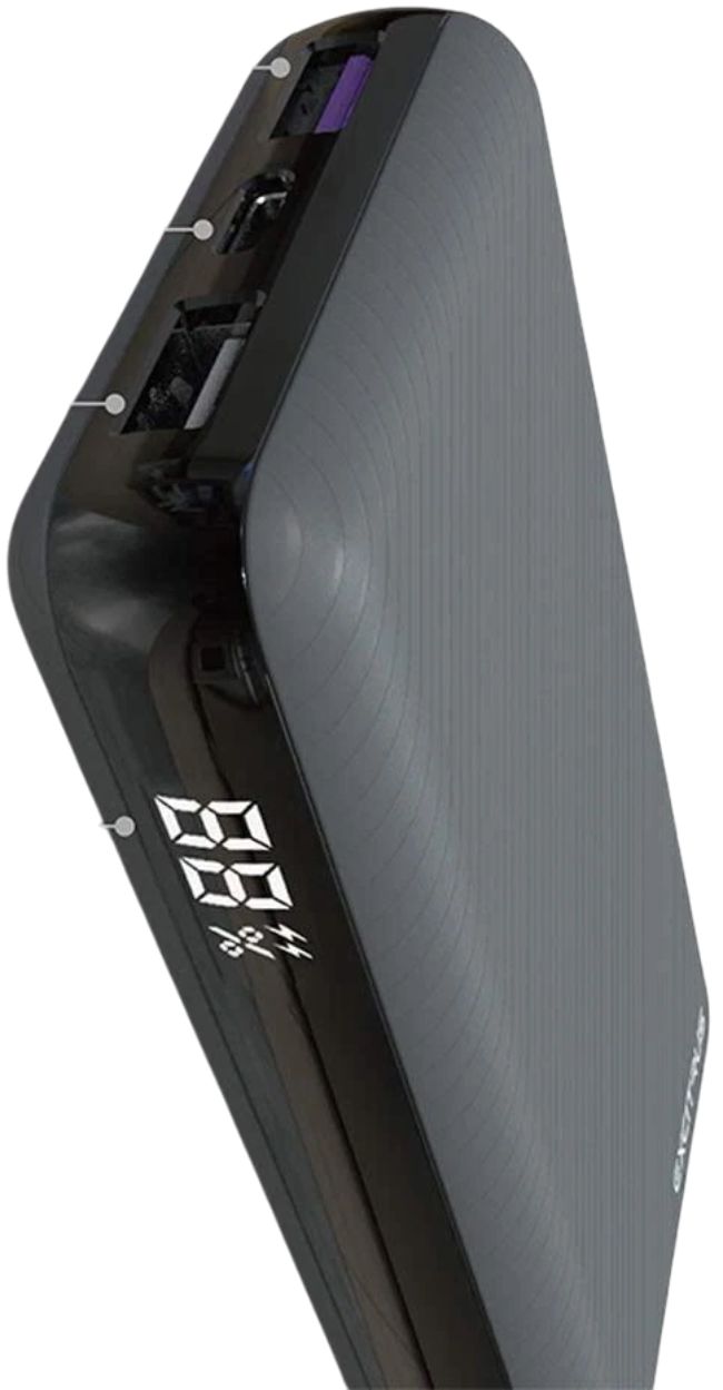 EXCITRUS 9600mAh 45W Power Bank (PD-45960) - Black by EXCITRUS - Refurbished - Very Good condition - Image 3