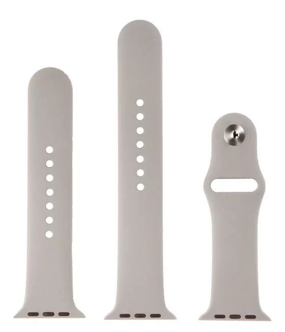 Fantek Silicone Watch Band for Apple Watch 42mm - Light Gray by Fantek - Refurbished - Very Good condition - US$35.25