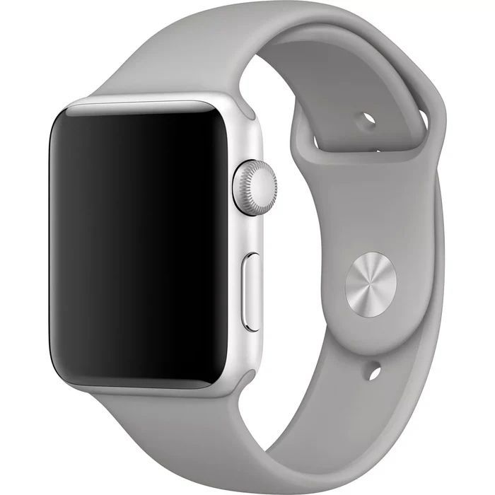 Fantek Silicone Watch Band for Apple Watch 42mm - Light Gray by Fantek - Image 2