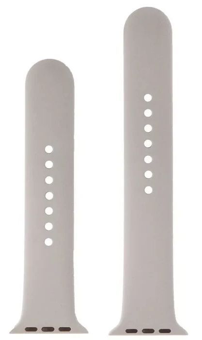 Fantek Silicone Watch Band for Apple Watch 42mm - Light Gray by Fantek - Image 3