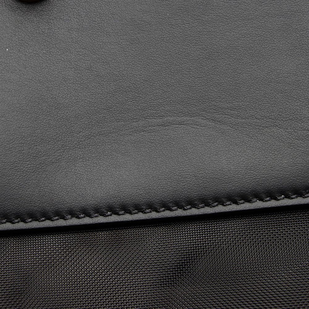 Fendi Mesh Karligraphy Duffle - Leather - Black by Fendi - Image 13