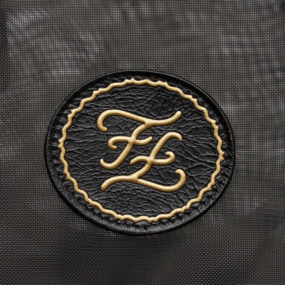 Fendi Mesh Karligraphy Duffle - Leather - Black by Fendi - Image 17
