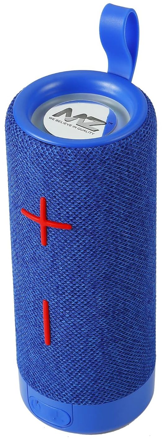 Fisher MZ M207 Dynamic Thunder Sound High Bass 10W Bluetooth Speaker - Blue by Fisher MZ - Refurbished - Very Good condition - US$35.03