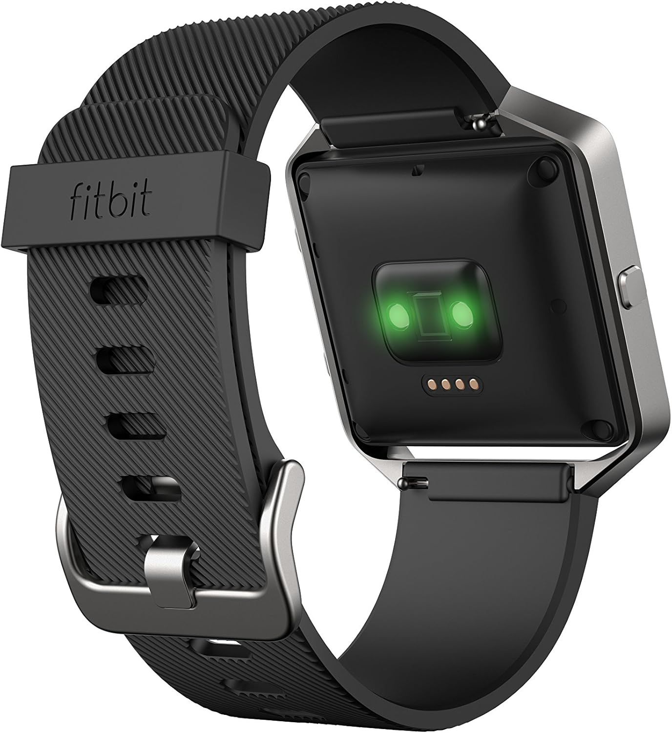 Fitbit Blaze Fitness Watch - Silver Stainless Steel Case with Black Elastomer Elastomer - Small Size by Fitbit - Refurbished - Very Good condition - Image 3