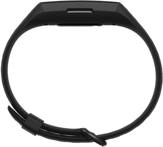 Fitbit Charge 4 Advanced Fitness Tracker - 35mm - Black Plastic Case with Black Elastomer Classic Band - Large Size by Fitbit - Refurbished - Very Good condition - Image 3