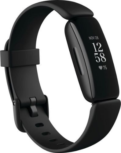 Fitbit Inspire 2 Fitness Tracker - 36mm - Black Soft TPU Case with Black Silicone Silicone Band - Small Size by Fitbit - Refurbished - Very Good condition - Image 2