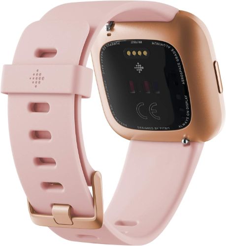 Fitbit Versa 2 Health and Fitness Smartwatch - 40mm - Copper Rose Aluminum Case with Petal Silicone Classic Wrist Band by Fitbit - Refurbished - Very Good condition - Image 3