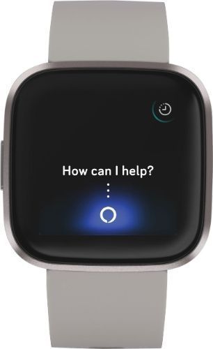 Fitbit Versa 2 Health and Fitness Smartwatch - 40mm - Mist Grey Aluminum Case with Charcoal Silicone Classic Wrist Band by Fitbit - Refurbished - Very Good condition - Image 5
