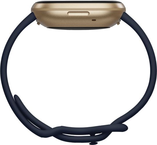 Fitbit Versa 3 Health and Fitness Smartwatch - 40mm - Black Aluminum Case with Midnight Elastomer Classic Wristband - Small Size by Fitbit - Refurbished - Very Good condition - Image 4