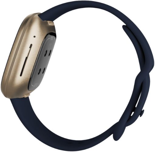 Fitbit Versa 3 Health and Fitness Smartwatch - 40mm - Black Aluminum Case with Midnight Elastomer Classic Wristband - Small Size by Fitbit - Refurbished - Very Good condition - Image 5