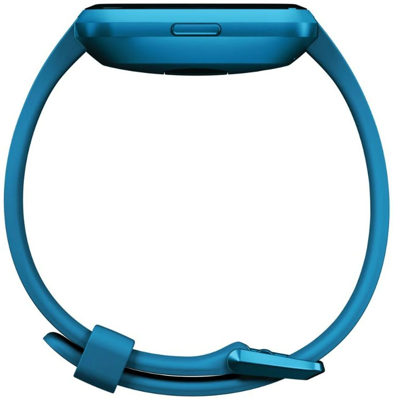 Fitbit Versa Lite Edition Smartwatch - Marina Blue Aluminum Case with Marina Blue Silicone Sport Band by Fitbit - Refurbished - Very Good condition - Image 3