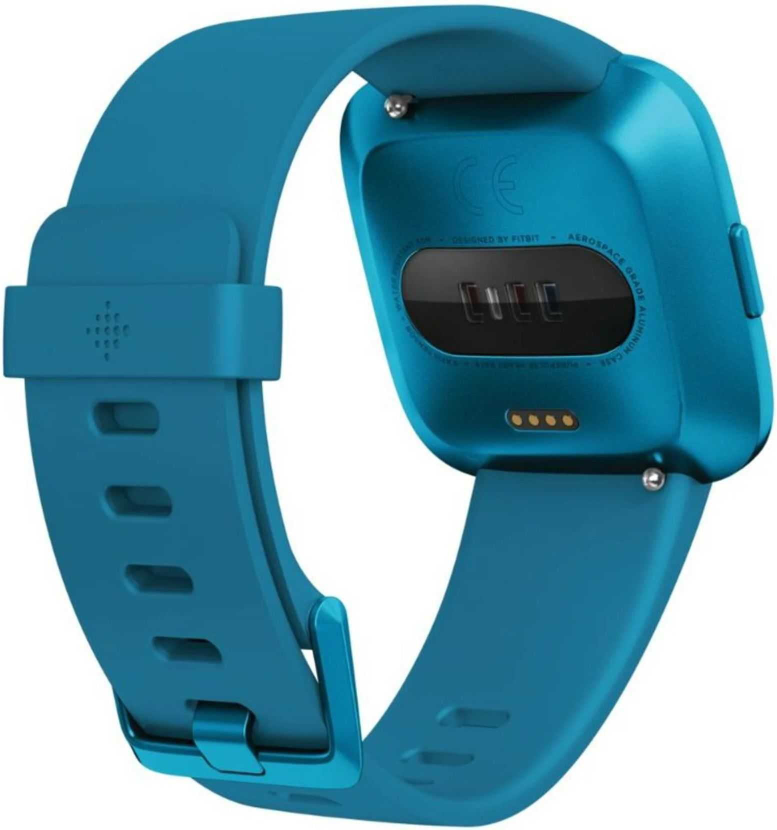 Fitbit Versa Lite Edition Smartwatch - Marina Blue Aluminum Case with Marina Blue Silicone Sport Band by Fitbit - Refurbished - Very Good condition - Image 4