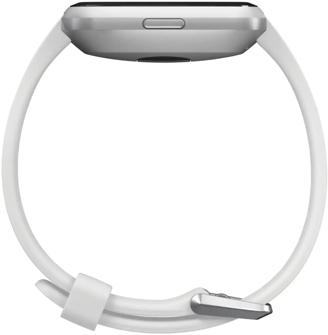 Fitbit Versa Lite Edition Smartwatch - Silver Aluminum Case with White Silicone Sport Band by Fitbit - Refurbished - Very Good condition - Image 3