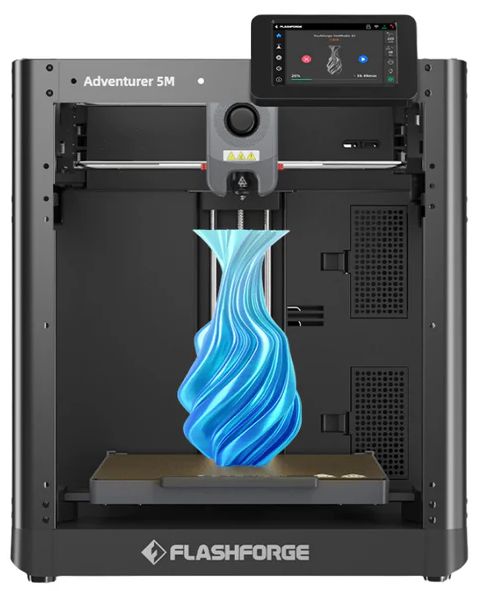 Flashforge Adventurer 5M 3D Printer - Black by Flashforge - Refurbished - Like New condition - US$379.99