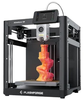 Flashforge Adventurer 5M 3D Printer - Black by Flashforge - Refurbished - Like New condition - Image 3