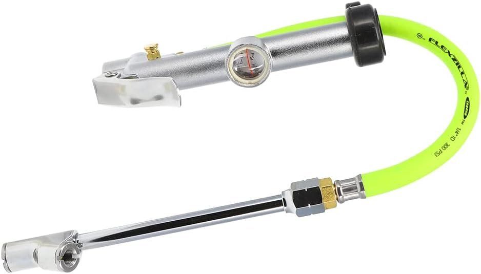 Flexzilla AL2051FZ Dual Foot Tire Inflator - Green by Flexzilla - Refurbished - Premium condition - US$59.37
