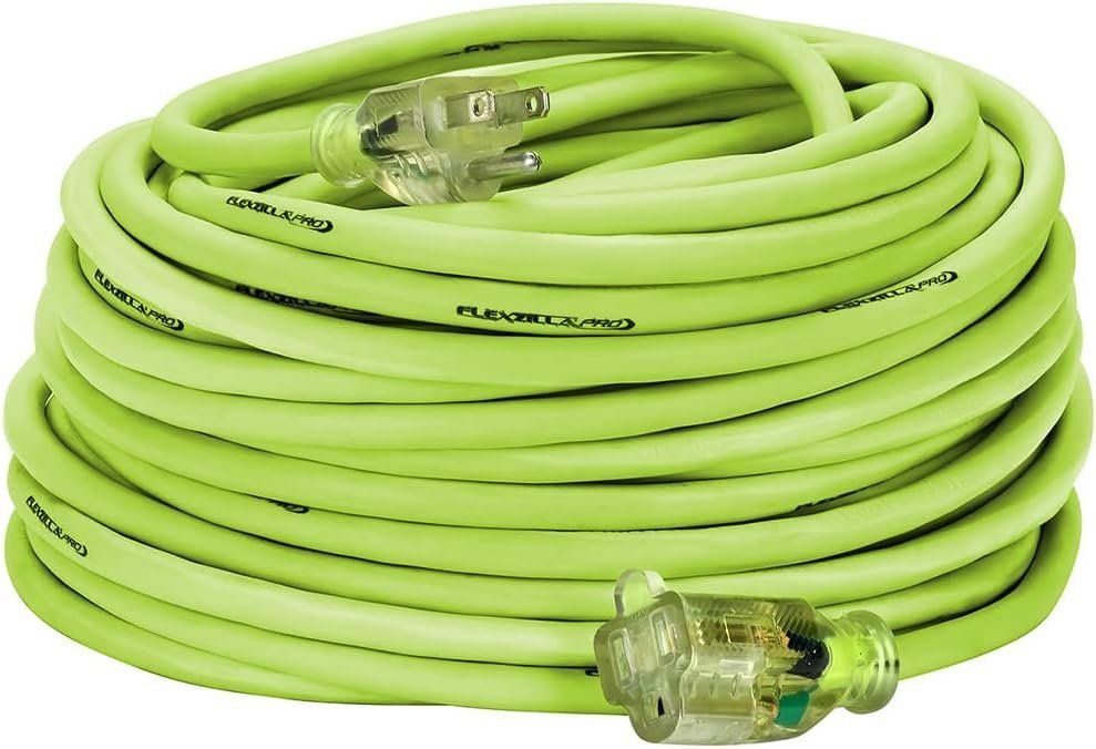 Flexzilla FZ512735 Pro Extension Cord - Green by Flexzilla - Refurbished - Like New condition - US$120.15