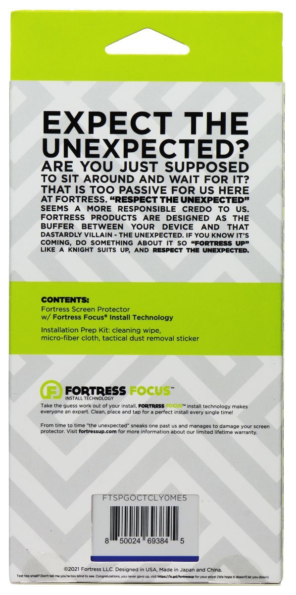 Fortress Level Flat Tempered Glass Screen Protector for Motorola Edge 5G (2021) - Clear by Fortress - Refurbished - Brand New condition - Image 2