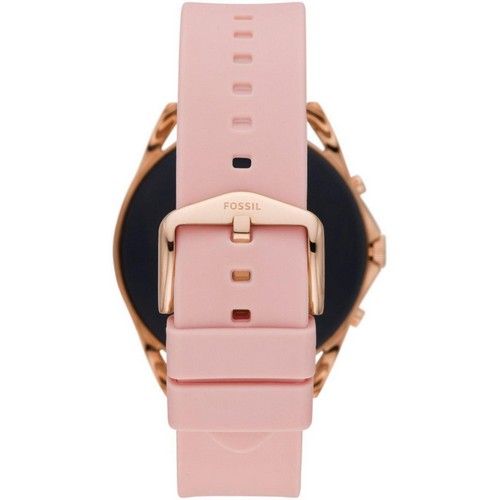 Fossil Gen 5 Smartwatch - 8GB - Blush Silicone/ Stainless Rose Gold Case by Fossil - Image 2