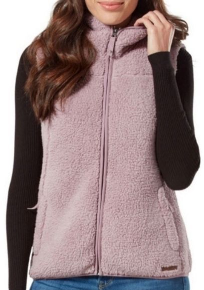 Free Country Women's Plush Vest M - Dusty Rosewood by Free Country - Refurbished - Brand New condition - US$50.98