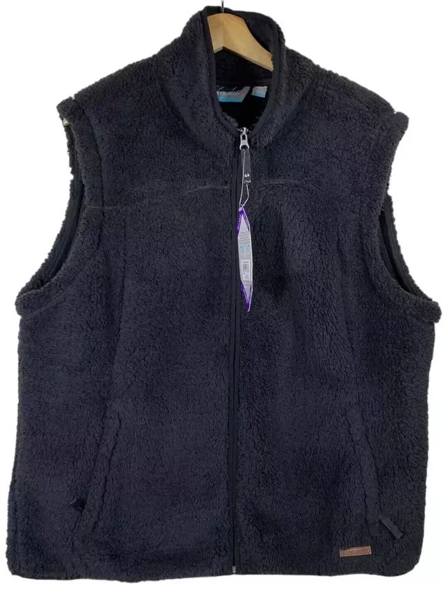 Free Country Women's Plush Vest XXL - Black by Free Country - Refurbished - Brand New condition - US$50.98