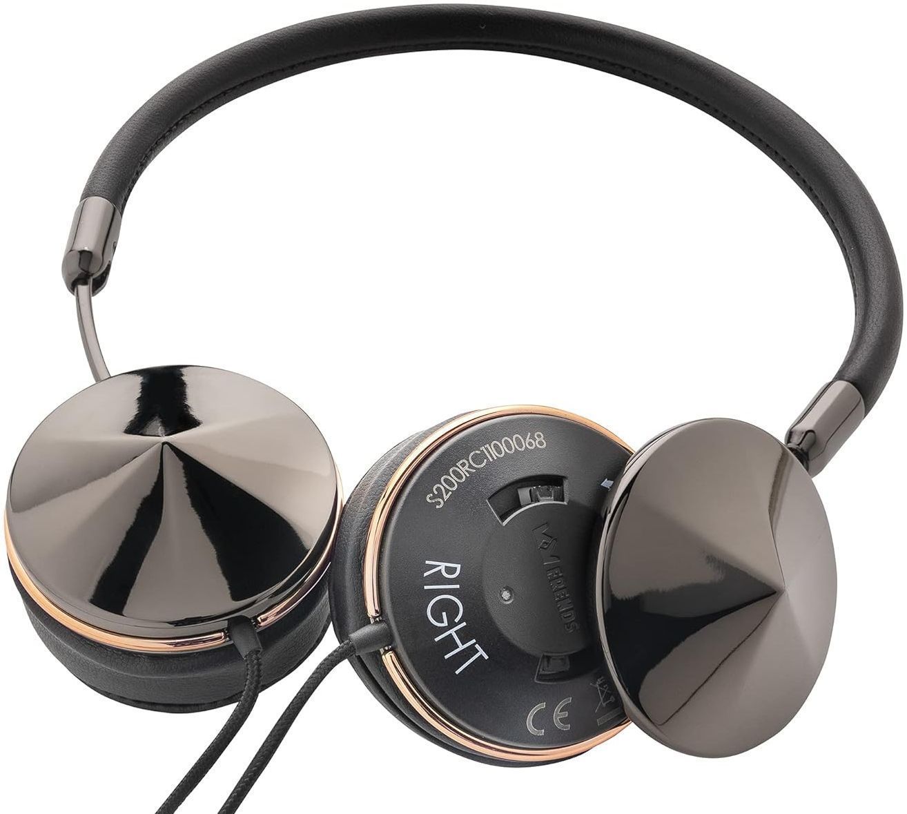 Frends Layla On-Ear Wired Headphone - Gunmetal by Frends - Image 3