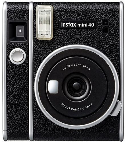 Fujifilm Instax Mini 40 Instant Camera - Black by Fujifilm - Refurbished - Very Good condition - US$199.49