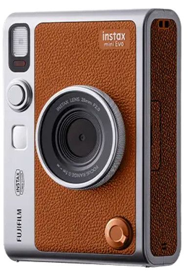 Fujifilm Instax Mini Evo Instant Camera - Brown by Fujifilm - Image 2