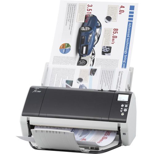 Fujitsu Ricoh FI-7480 Color Duplex Document Scanner - Black by Fujitsu - Image 3