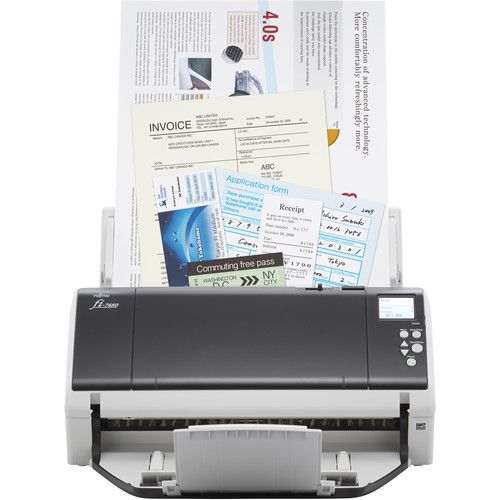 Fujitsu Ricoh FI-7480 Color Duplex Document Scanner - Black by Fujitsu - Image 4