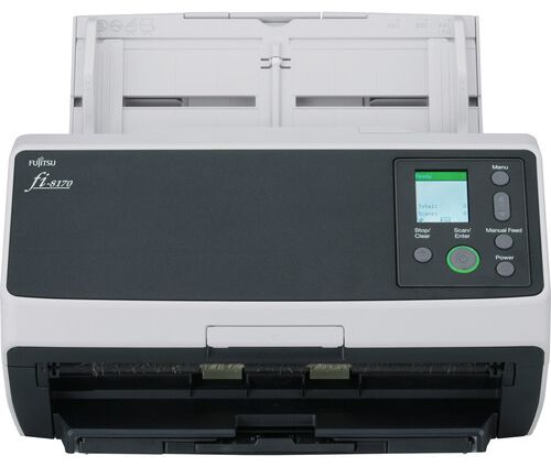 Fujitsu Ricoh FI-8170 Deluxe Bundle Large Format Document Scanner - Black by Fujitsu - Image 2