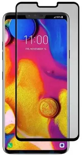 Gadget Guard Black Ice Cornice Curved Glass Screen Protector for LG V40 ThinQ - Clear by Gadget Guard - Refurbished - Brand New condition - US$20.98