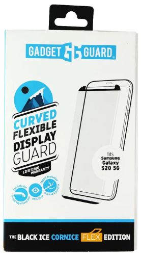 Gadget Guard Black Ice Cornice Flex Edition Screen Protector for Galaxy S20 (5G) - Clear by Gadget Guard - Refurbished - Brand New condition - US$7.98
