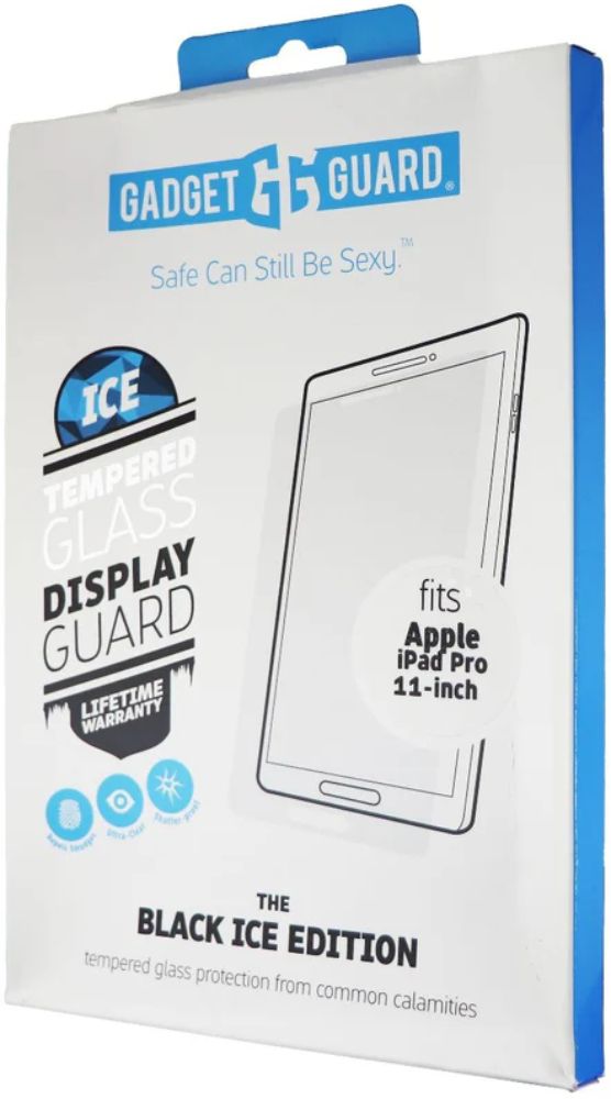 Gadget Guard Black Ice Edition Tempered Glass Screen Protector for iPad Pro 11-inch (2018 & 2020) - Clear by Gadget Guard - Image 2
