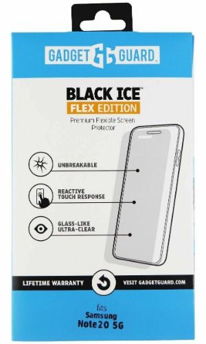 Gadget Guard Black Ice Flex Edition Screen Protector for Samsung Galaxy Note 20 (5G) - Clear by Gadget Guard - Refurbished - Very Good condition - US$10.43
