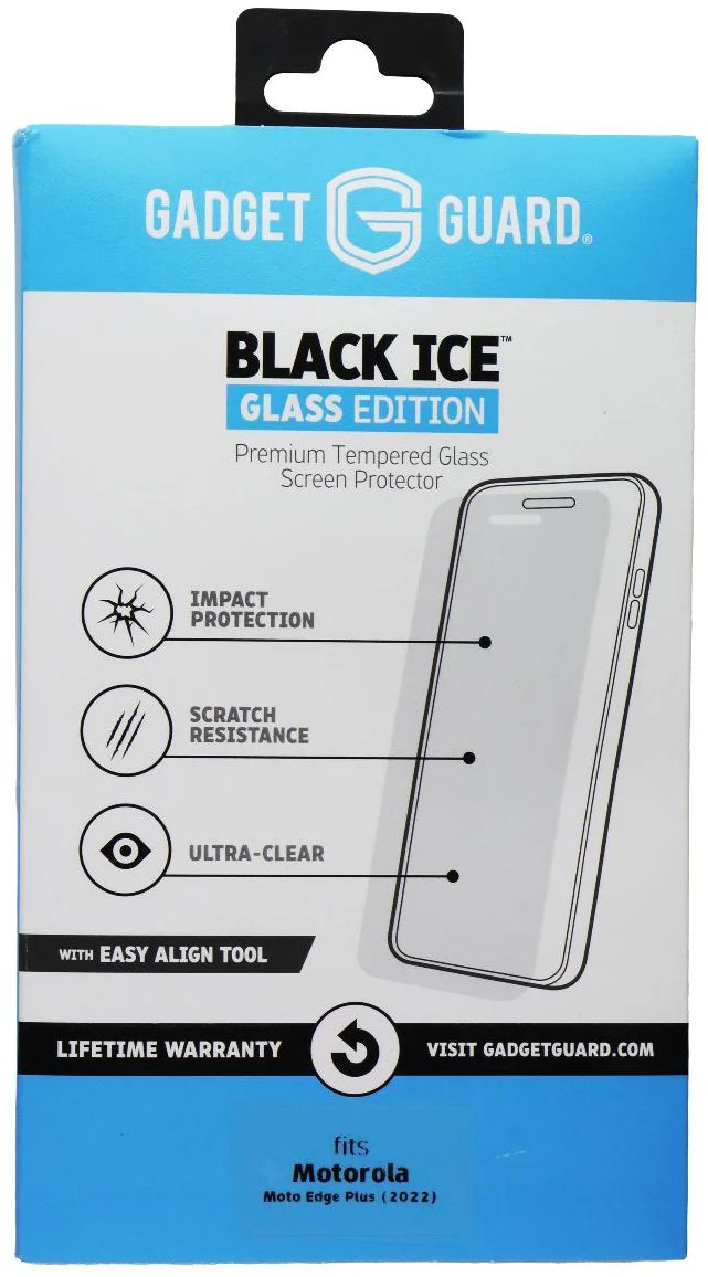 Gadget Guard Black Ice Glass Edition Screen Protector for Motorola Moto Edge+ (2022) - Clear by Gadget Guard - Refurbished - Brand New condition - US$8.78