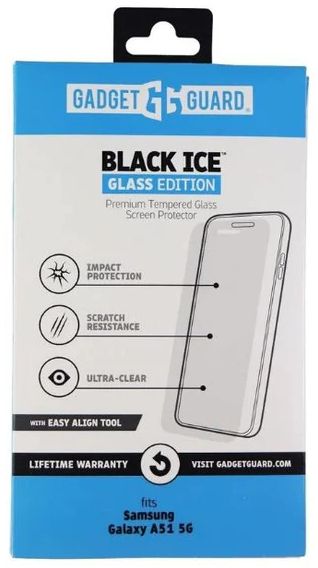 Gadget Guard Black Ice Glass Edition Screen Protector for Samsung Galaxy A51 - Clear by Gadget Guard - Refurbished - Brand New condition - US$20.98