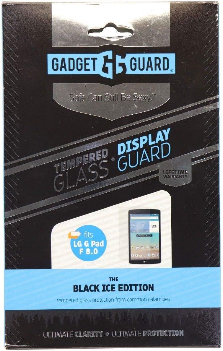 Gadget Guard Black Ice Tempered Glass Screen Protector for LG G Pad 8.0 - Clear by Gadget Guard - Refurbished - Brand New condition - US$20.98