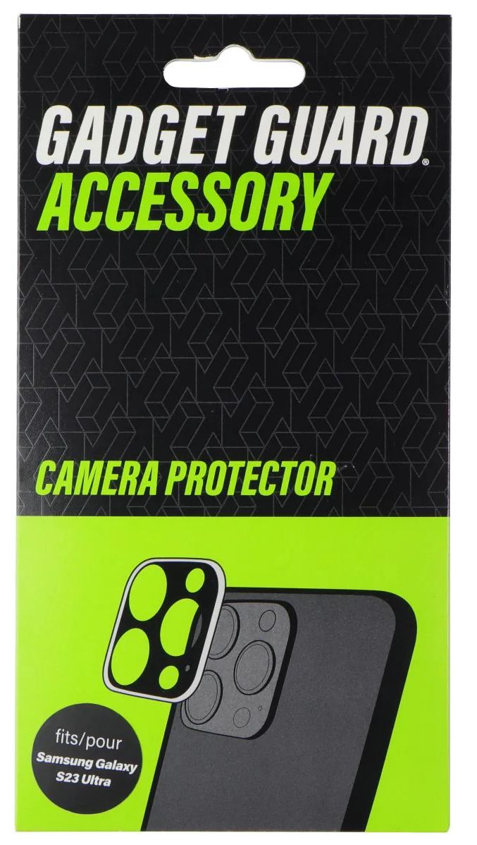 Gadget Guard Camera Protector for Samsung Galaxy S23 Ultra - Black by Gadget Guard - Refurbished - Brand New condition - US$8.78