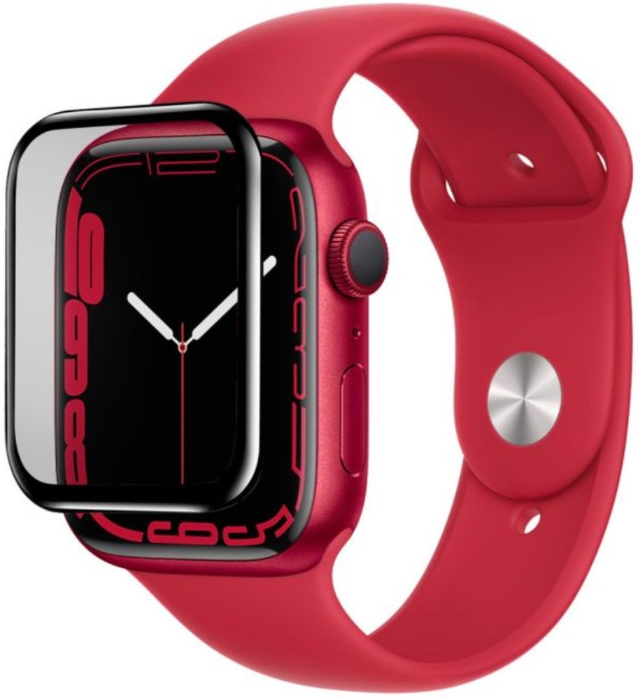 Gadget Guard Flex Series Screen Protector for Apple Watch 8 (45mm) - Transparent/Black by Gadget Guard - Image 3
