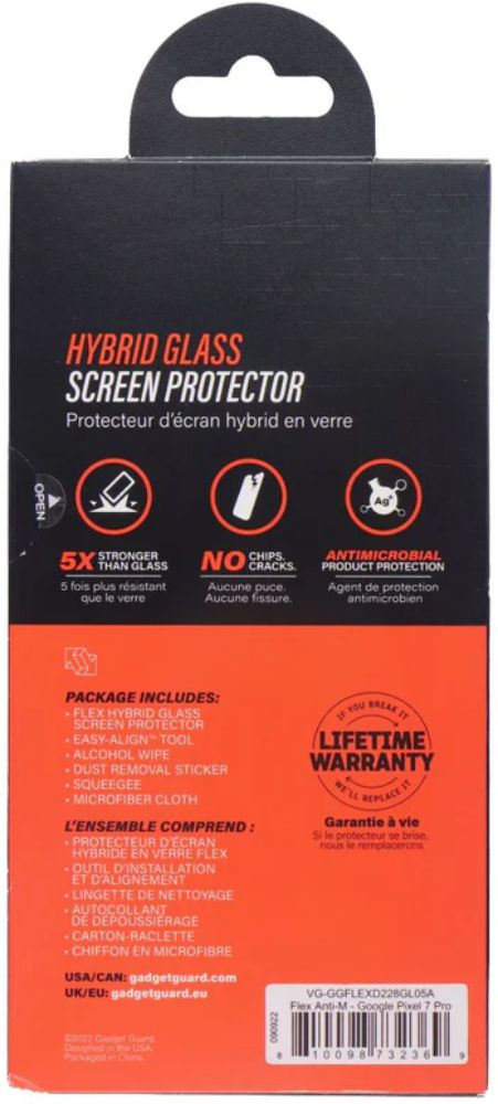 Gadget Guard Flex Series Screen Protector for Google Pixel 7 Pro - Clear by Gadget Guard - Refurbished - Brand New condition - Image 3