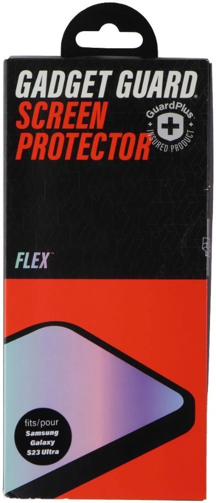 Gadget Guard Guard Plus Flex Series Screen Protector for Samsung Galaxy S23 Ultra - Clear by Gadget Guard - Refurbished - Brand New condition - US$13.93