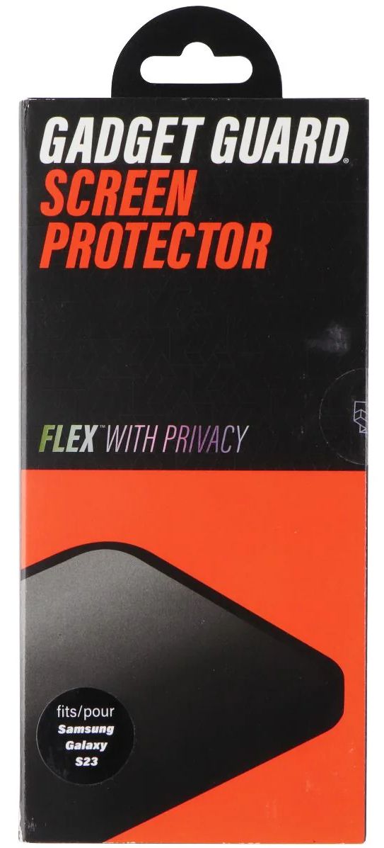 Gadget Guard Flex with Privacy Screen Protector for Samsung Galaxy S23 - Privacy by Gadget Guard - Refurbished - Brand New condition - US$10.43